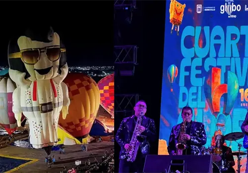 Festival del Globo de Hermosillo cierra con Los Apson