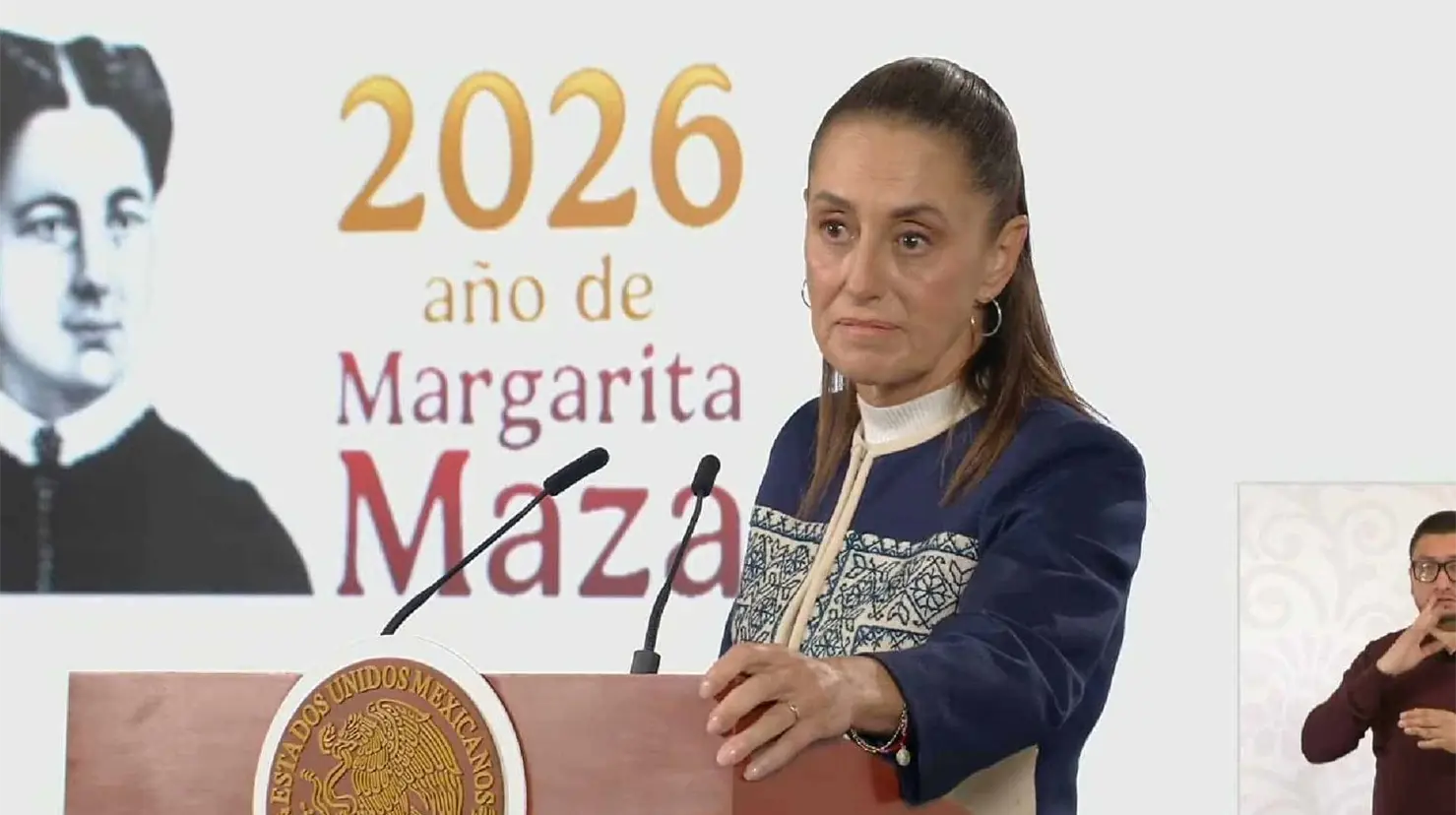 Sheinbaum adelanta que no habr&aacute; aumento de impuestos para 2026