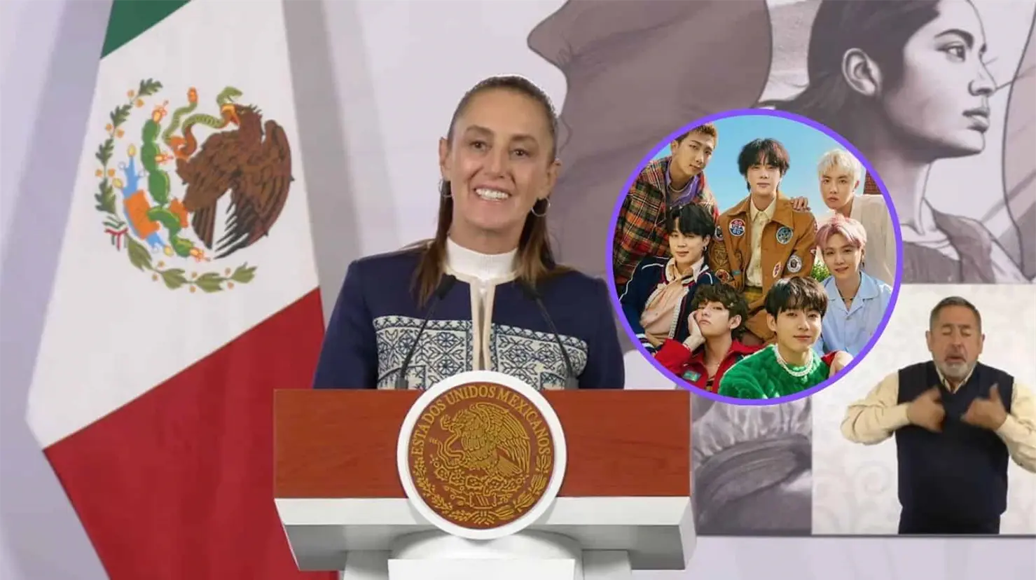 Sheinbaum celebra la llegada de BTS a M&eacute;xico y Profeco habla sobre la venta de boletos en Ticketmaster