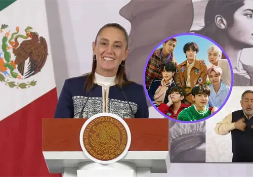 Sheinbaum celebra la llegada de BTS a M&eacute;xico y Profeco habla sobre la venta de boletos en Ticketmaster