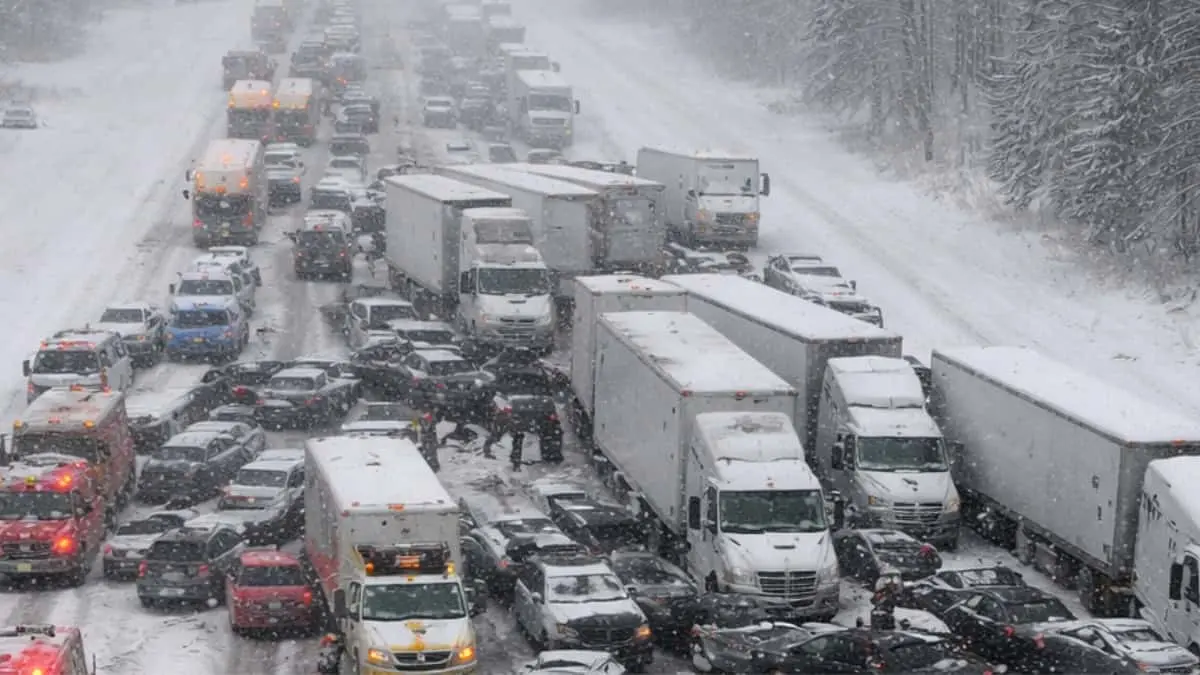 Empresas buscan reabrir la autopista de Michigan tras fuerte colisi&oacute;n