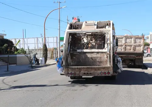 Logran reducir rezago en la recolecci&oacute;n de basura en Navojoa