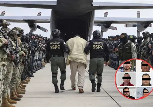 Se da a conocer la lista de nombres de los 37 reclusos trasladados desde el penal del Altiplano a Estados Unidos