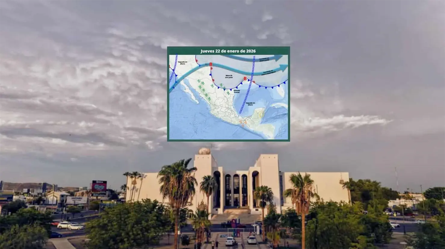 Clima en Hermosillo hoy 22 de enero; se pronostica día nublado este día en la ciudad