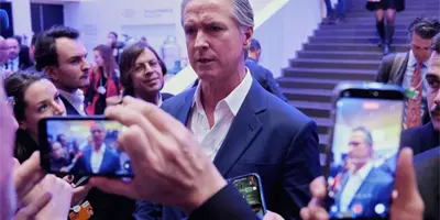 Gobernador de California pide a europeos tener huevos ante Trump