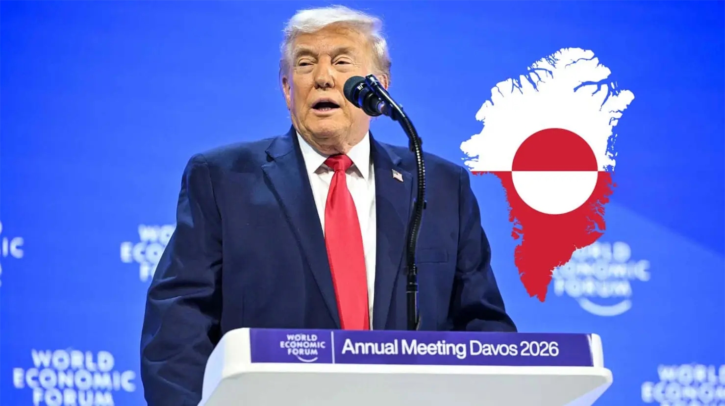 "No usar&eacute; la fuerza": Trump insiste en tomar Groenlandia y pide negociaciones inmediatas en Davos