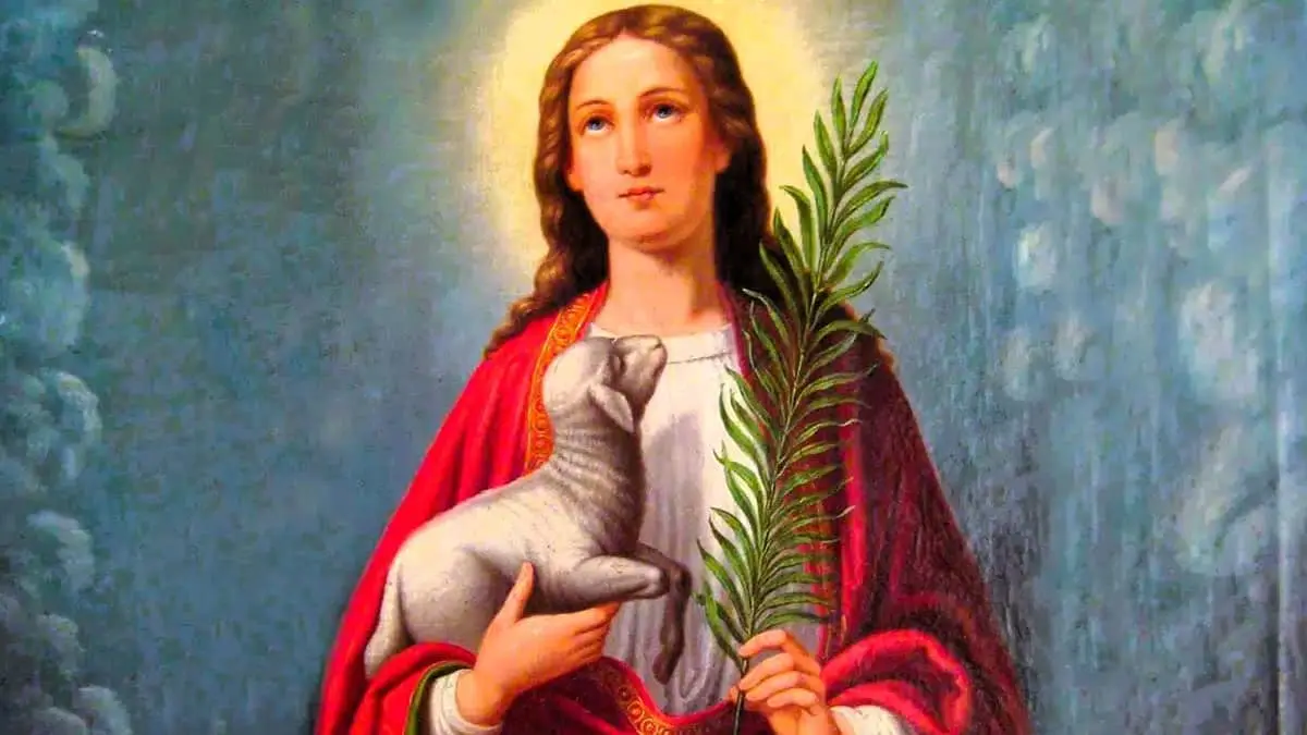 Este 21 de enero, el Santoral de la Iglesia Católica celebra a Santa Inés.