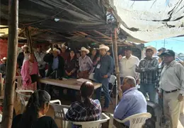 Mayos reclaman tierras, agua y desarrollo