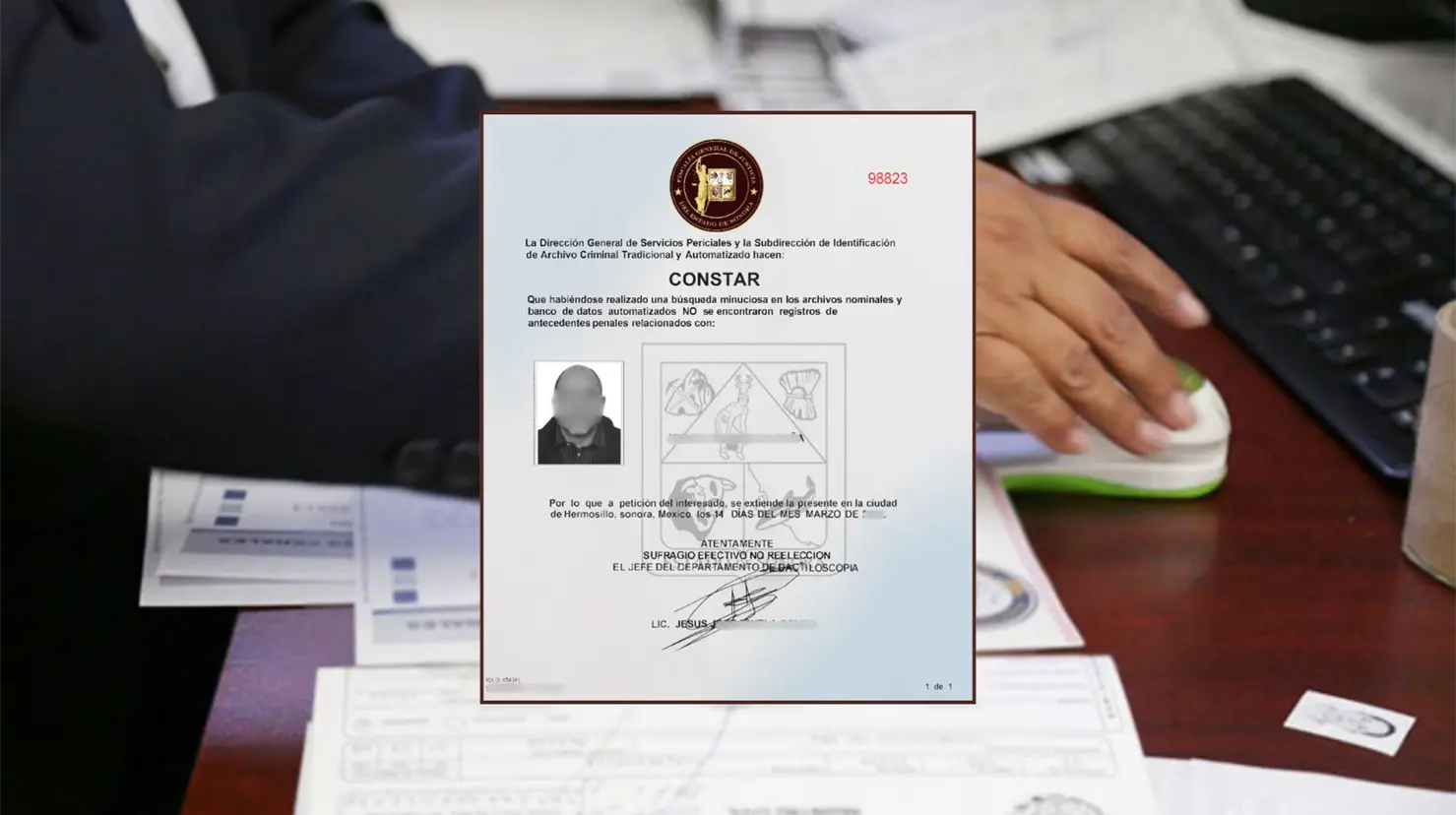 ¿Buscas tu Carta de No Antecedentes Penales? Conoce dónde tramitarla en Hermosillo en 2026