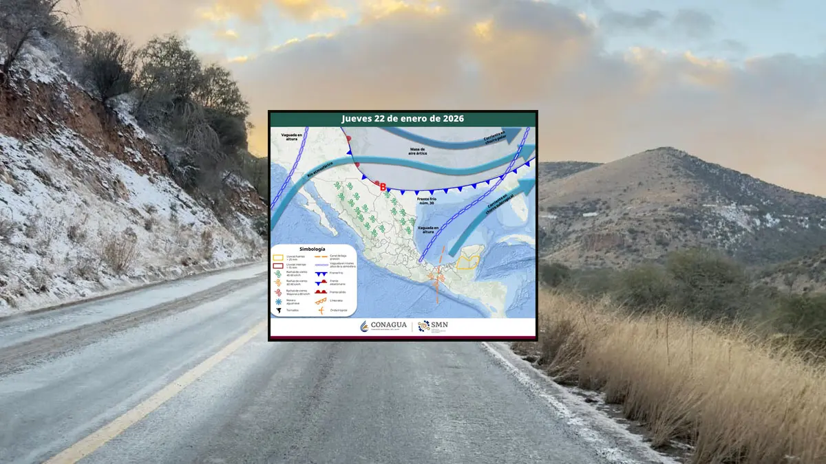 Clima en Sonora hoy 22 de enero: municipios más afectados por tercera tormenta invernal y frente frío 31