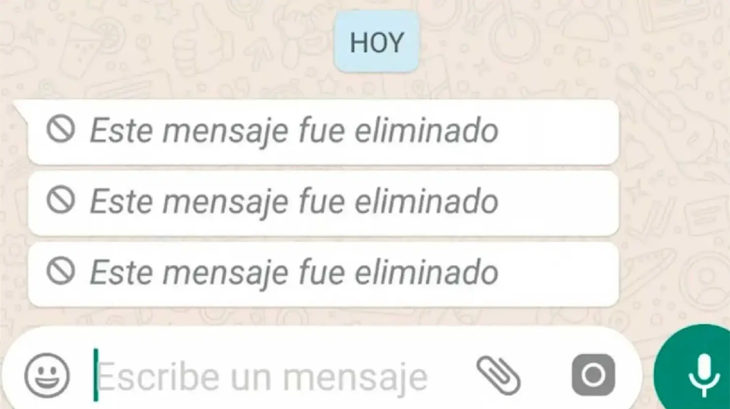 ¿Eliminaste un mensaje? Con esa función WhatsApp aún te deja verlo