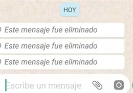 ¿Eliminaste un mensaje? Con esa función WhatsApp aún te deja verlo ¿Eliminaste un mensaje? Con esa función WhatsApp aún te deja verlo