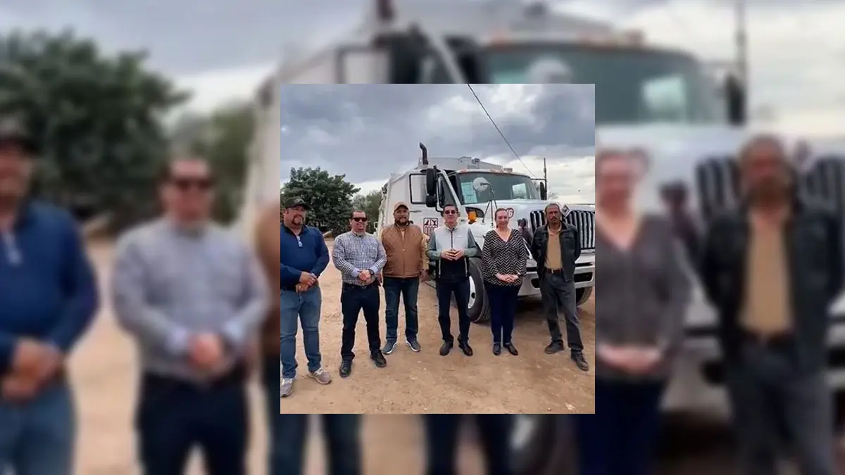 Llega nueva maquinaria para Navojoa