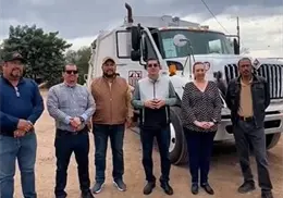Llega nueva maquinaria para Navojoa