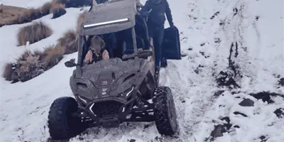 Conductor de razer es detenido por destruir el ecosistema del Nevado de Toluca Conductor de razer es detenido por destruir el ecosistema del Nevado de Toluca