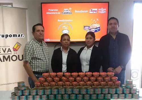 Albergue Sarita Castro recibe apoyo alimentario Albergue Sarita Castro recibe apoyo alimentario