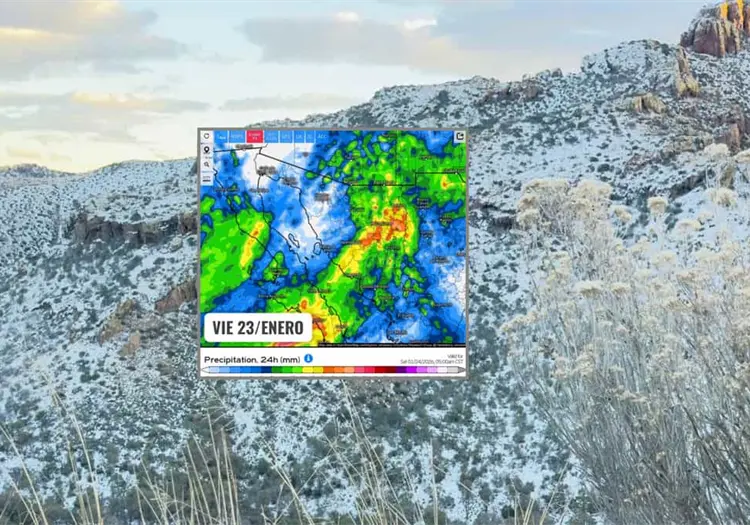 Clima en Sonora hoy, 23 de enero: Tormenta invernal impactar&aacute; este fin de semana; hasta 100% de probabilidad de lluvia
