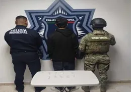 Detienen a menor con droga al sur de Ciudad Obregón