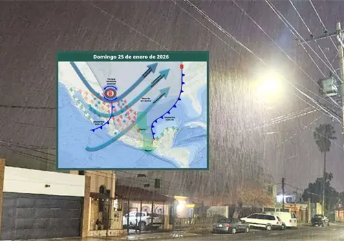 Clima en Hermosillo hoy 25 de enero; continuar&aacute; lluvia este domingo en la capital sonorense