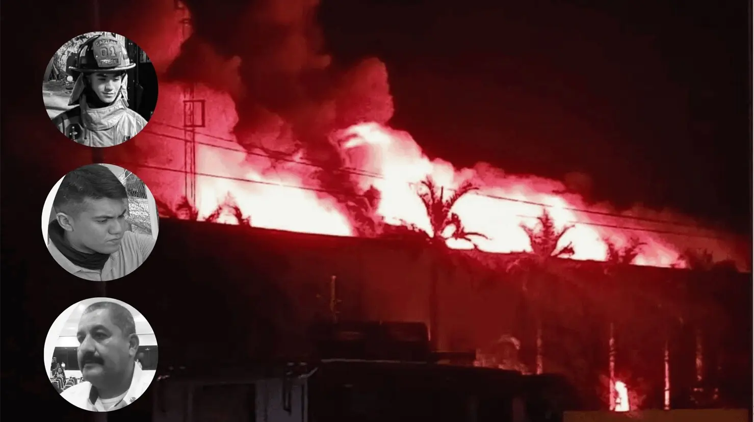 Incendio en maquiladora de Matamoros cobra la vida de tres bomberos