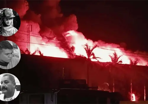 Incendio en maquiladora de Matamoros cobra la vida de tres bomberos