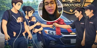 Anuncian la entrega del vehículo a la familia que conmovió a todo México por sus bebés con tanques de oxígeno Anuncian la entrega del vehículo a la familia que conmovió a todo México por sus bebés con tanques de oxígeno