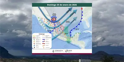 Clima en Sonora hoy 25 de enero: un día mayormente templado con posibilidad de lluvias ligeras en el sur y centro del estado Clima en Sonora hoy 25 de enero: un día mayormente templado con posibilidad de lluvias ligeras en el sur y centro del estado