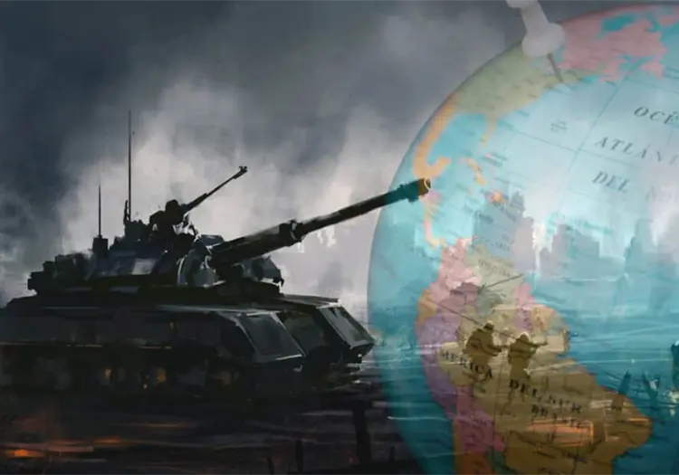 As&iacute; podr&iacute;an dividirse los pa&iacute;ses si hubiera otra guerra mundial seg&uacute;n tratados y bloques vigentes