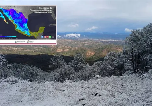 Clima en Sonora hoy, 26 de enero: Frente frío mantiene temperaturas congelantes este lunes Clima en Sonora hoy, 26 de enero: Frente frío mantiene temperaturas congelantes este lunes