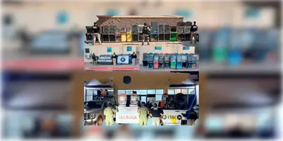 Decomisan m&aacute;s de 40 m&aacute;quinas tragamonedas durante operativos en Sonora