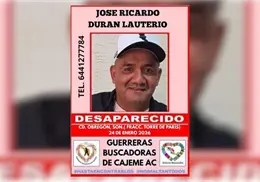 Desaparece expolicía de Ciudad Obregón Desaparece expolicía de Ciudad Obregón