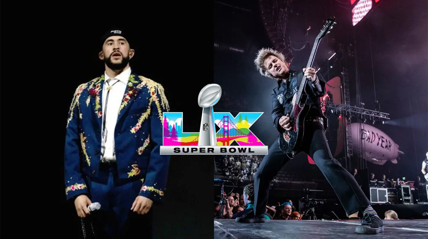 Posible setlist de Bad Bunny y Green Day en el Super Bowl 2026: Canciones y probables invitados