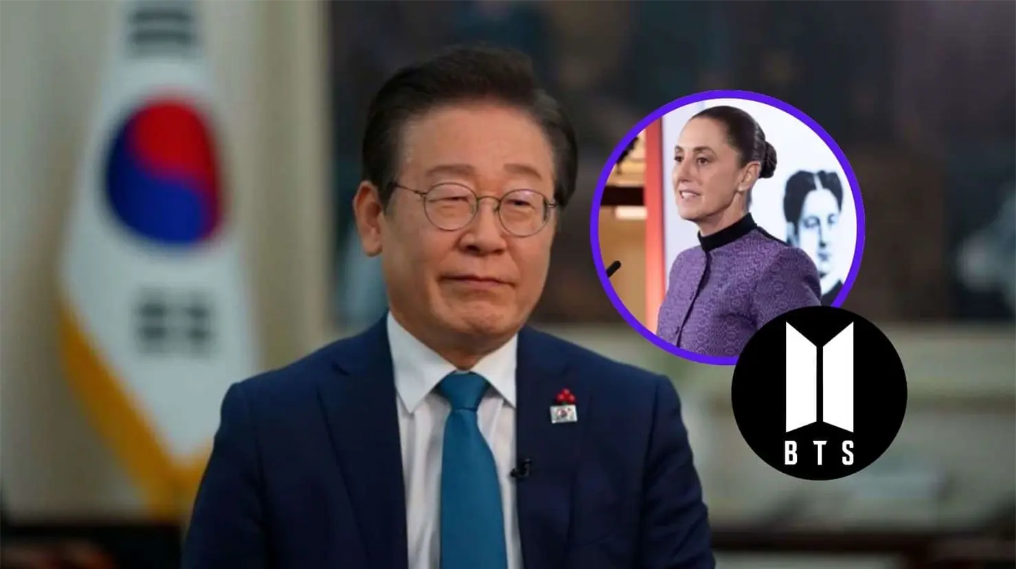 Gobierno de Corea del Sur recibe carta de Sheinbaum; analiza petici&oacute;n de m&aacute;s conciertos de BTS en M&eacute;xico