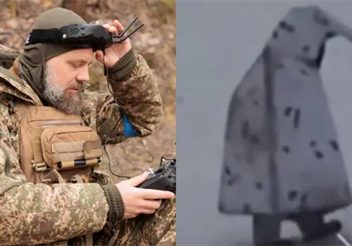 Im&aacute;genes virales: soldado ruso disfrazado de ping&uuml;ino intent&oacute; infiltrarse en Ucrania y fue derribado