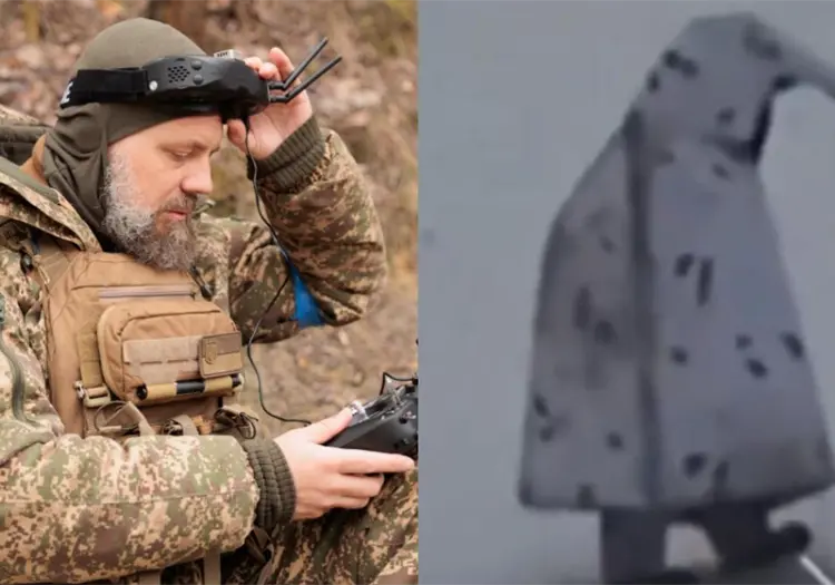 Im&aacute;genes virales: soldado ruso disfrazado de ping&uuml;ino intent&oacute; infiltrarse en Ucrania y fue derribado