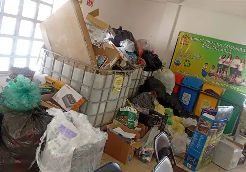 Logran reunir 70 toneladas de material reciclado Logran reunir 70 toneladas de material reciclado