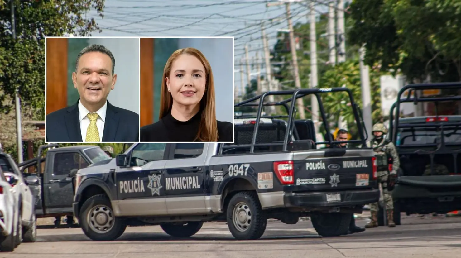 Atacan a balazos a diputados de Movimiento Ciudadano, Sergio Torres y Elizabeth Montoya en el centro de Culiac&aacute;n