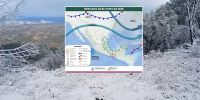 Clima en Sonora hoy, 28 de enero: Dos frentes fríos azotarán al estado en los próximos días Clima en Sonora hoy, 28 de enero: Dos frentes fríos azotarán al estado en los próximos días