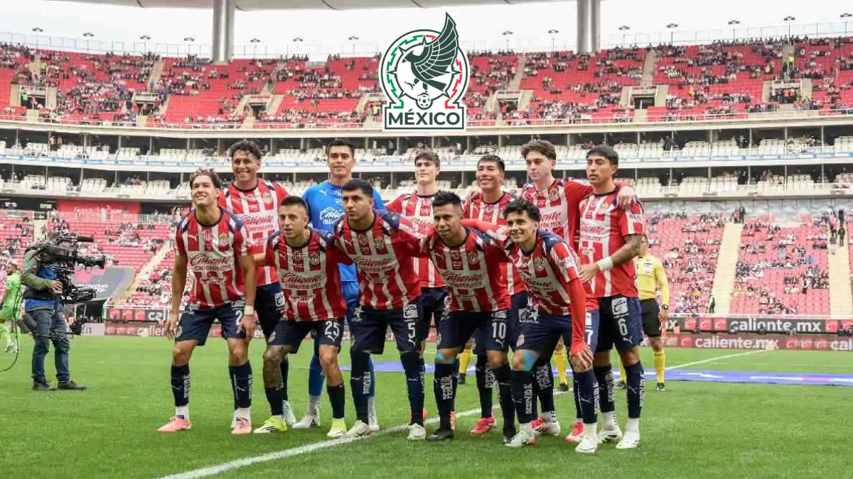 Chivas fue base de la Selección Mexicana en la convocatoria pasada.