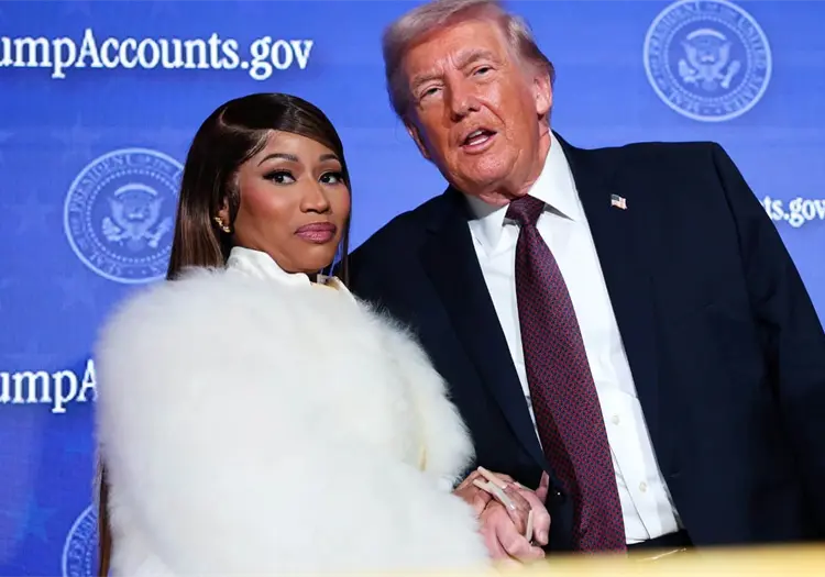 Nicki Minaj se declara fan #1 de Trump y dona miles de d&oacute;lares a plan de inversi&oacute;n del presidente