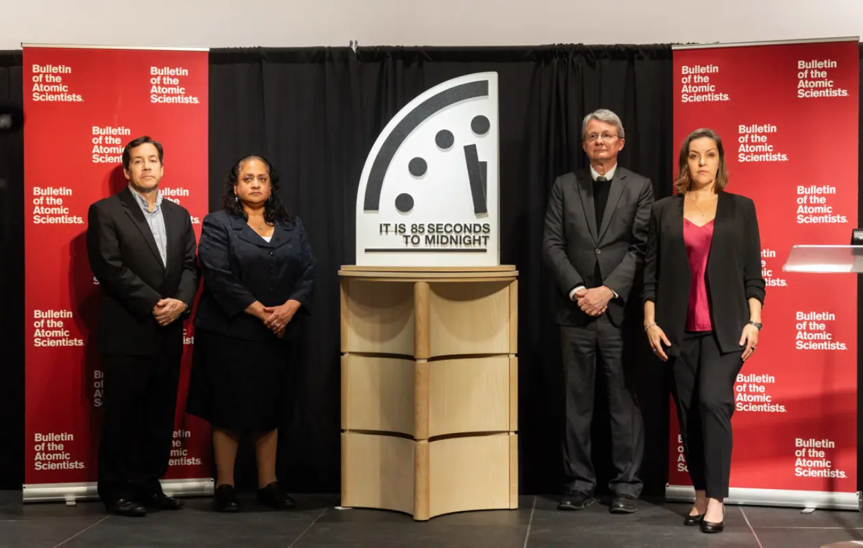 En enero de 2025 el reloj estaba en 89 segundos.