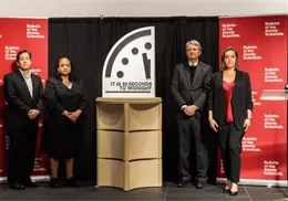 Científicos mueven Reloj del Juicio Final: quedan 85 segundos para la catástrofe mundial Científicos mueven Reloj del Juicio Final: quedan 85 segundos para la catástrofe mundial