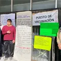 Levantan toma ex trabajadores de Salud