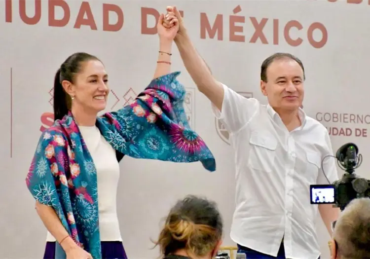 Sheinbaum Pardo llega a Sonora