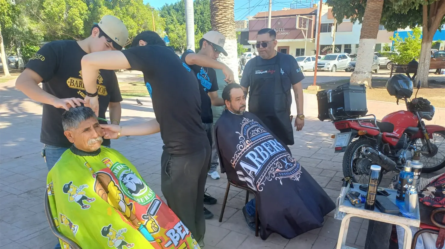 Combinan labor social con aprendizaje