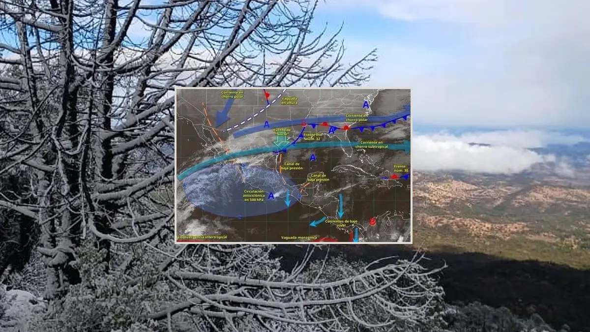 Clima en Sonora hoy, 30 de enero: Frente fr&iacute;o 32 provocar&aacute; vientos fuertes y heladas