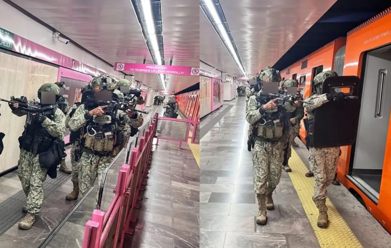 El ejercicio se realizó una vez concluido el horario de servicio.