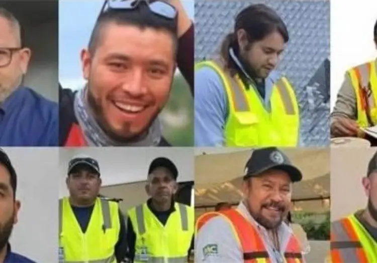 Nombres de los 10 ingenieros mineros desaparecidos en Sinaloa; siete son originarios de Sonora