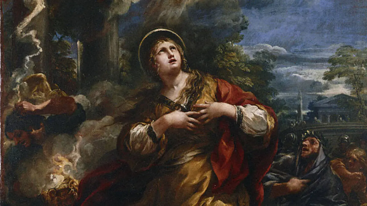 Santa Martina Mártir, patrona de Roma. Fotos: ACIPRENSA