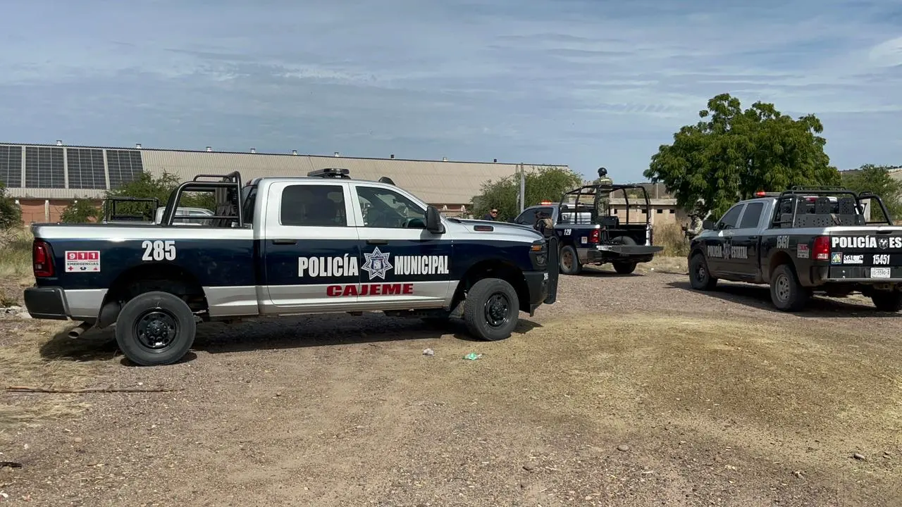 Encuentran a hombre sin vida en el Parque Industrial de Ciudad Obregón